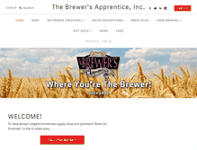 Tablet Screenshot of brewapp.com